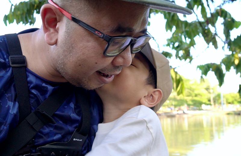 Singaporean Mohammad Faris Abdullah, 37, reunites with his 6-year-old son