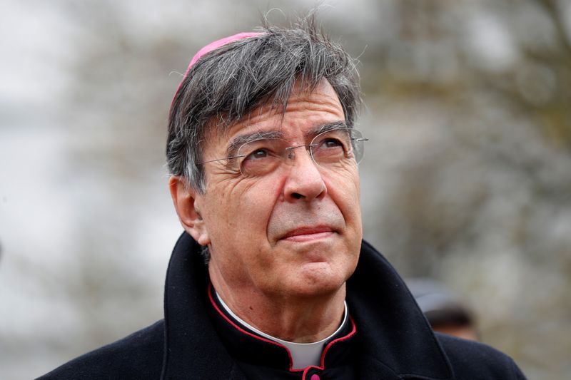 French Archbishop of Paris Michel Aupetit attends the annual Good
