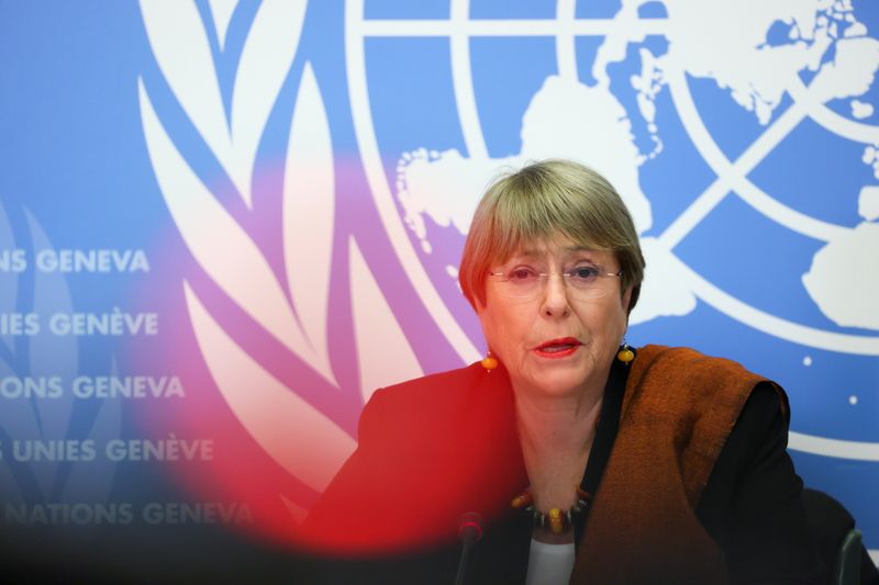 U.N. High Commissioner Bachelet attends launch of joint investigation on