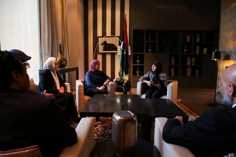 The two Libyan women running for the country’s first ever