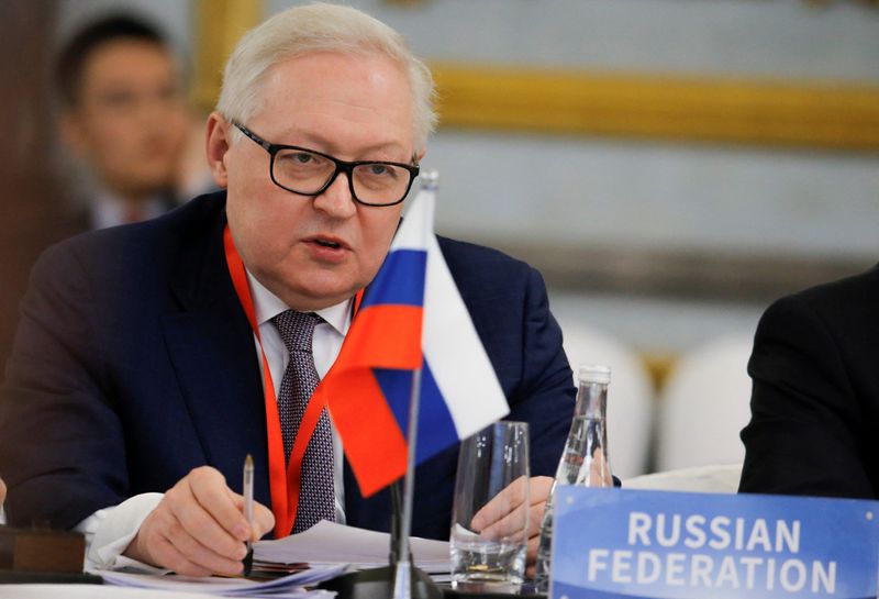 Russian Deputy Foreign Minister and head of delegation Sergey Ryabkov