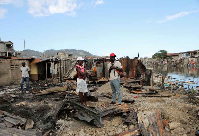 FILE PHOTO: Fuel truck explosion kills people in Cap Haitien