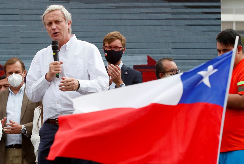Chilean presidential candidate Jose Antonio Kast from the far-right Republican