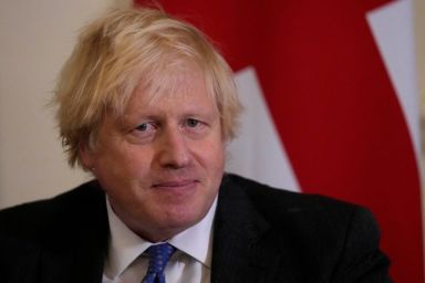 British PM Boris Johnson meets Sultan of Oman, Haitham Bin