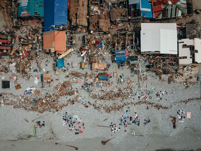 Typhoon Rai aftermath in Surigao city