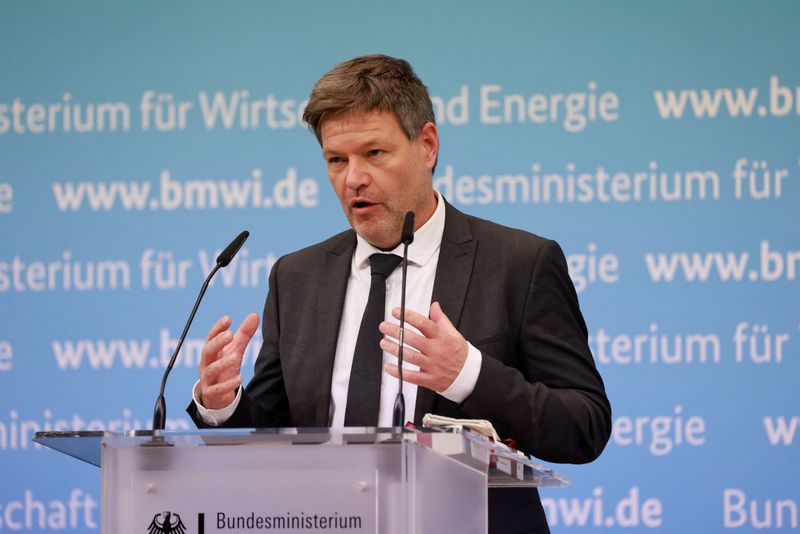 New German Economy and Climate Minister Robert Habeck officially takes