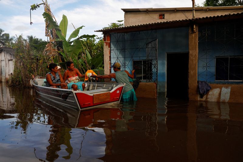 FILE PHOTO: Floods in Bahia, Brazil