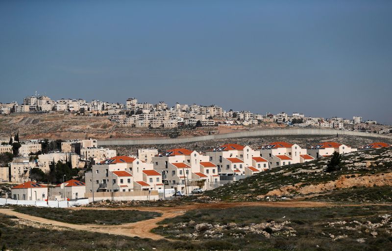 FILE PHOTO: A view shows the Israeli settlement of Pisgat