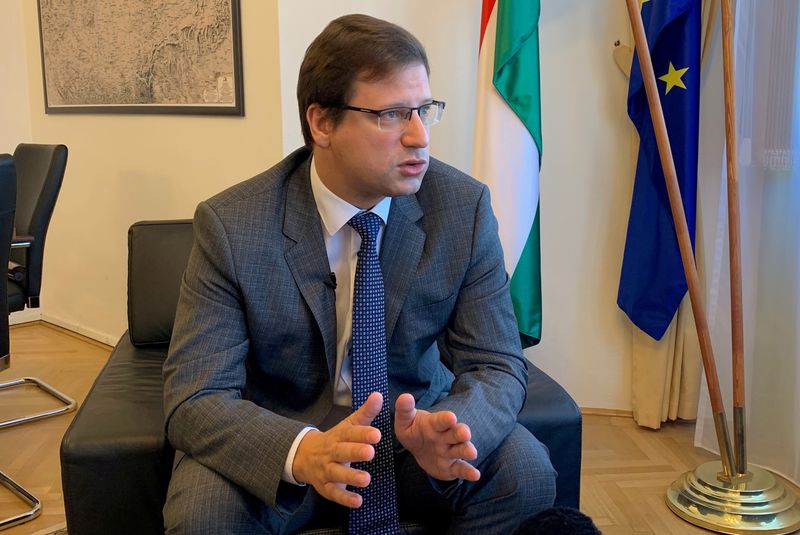 FILE PHOTO: Gergely Gulyas, Hungarian Prime Minister Viktor Orban’s chief
