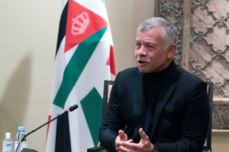 Secretary of State Antony Blinken meeting with Jordan’s King Abdullah