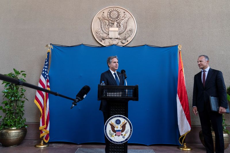 U.S. Secretary of State Antony Blinken in Egypt