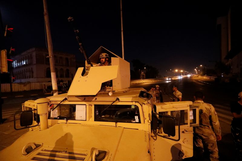 Intensive security deployment in Baghdad