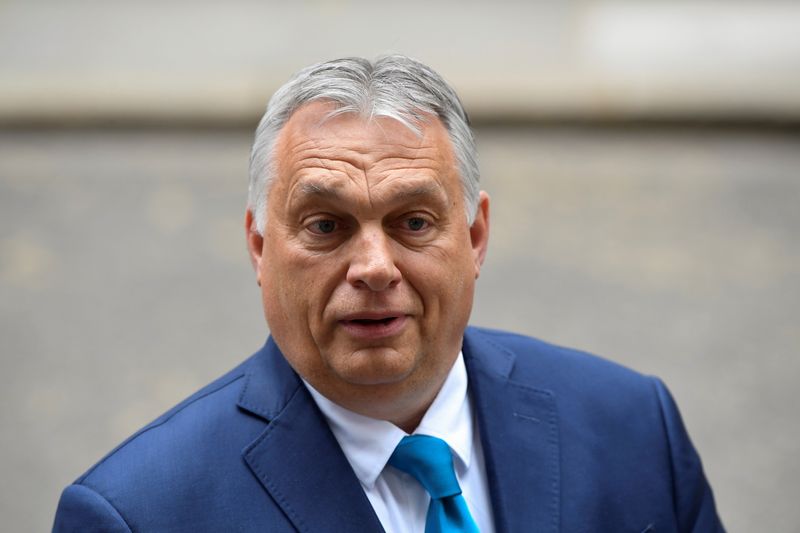 Britain’s PM Johnson meets Hungarian PM Orban in London