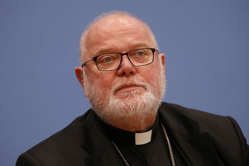 Cardinal Marx holds a news conference in Berlin