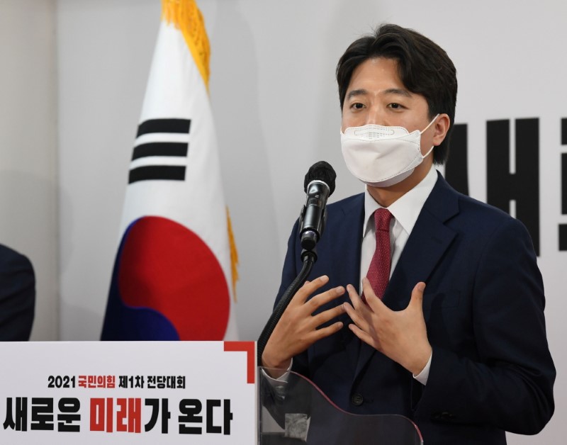 Lee Jun-Seok, new chairman of the main opposition People Power