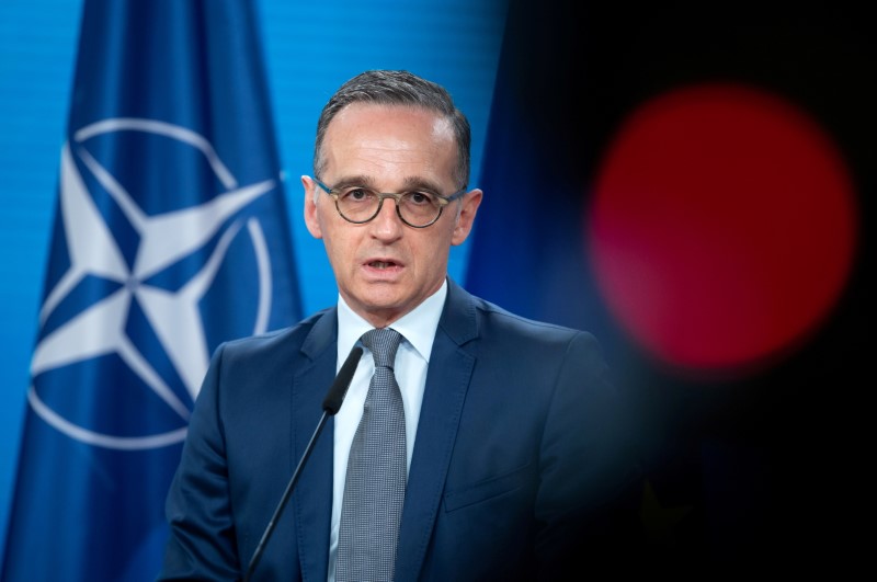 FILE PHOTO: Statement of German Foreign Minister Heiko Maas before