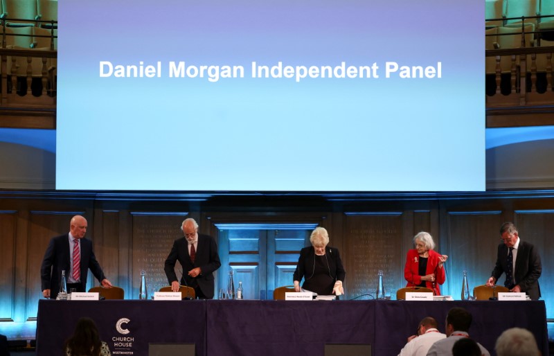 Publication of Daniel Morgan Independent Panel report in London