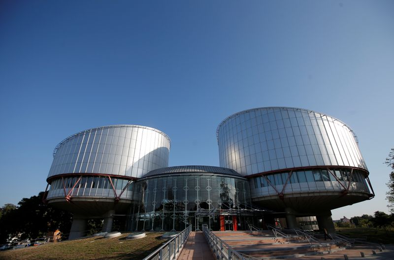 The building of the European Court of Human Rights is