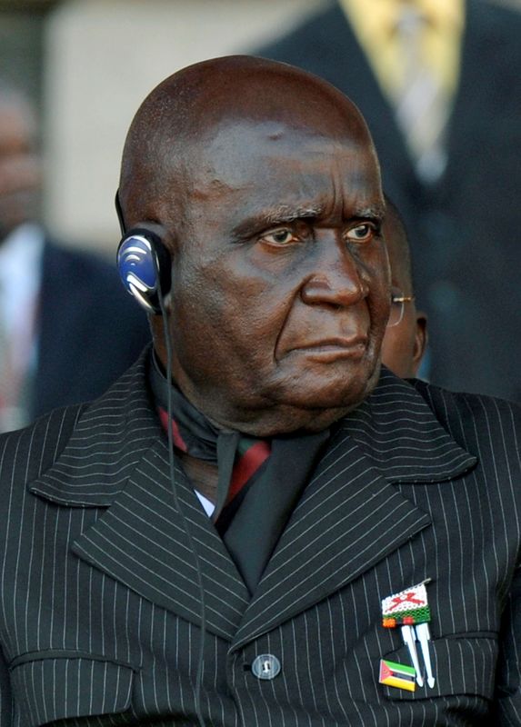 FILE PHOTO: Former Zambian President Kaunda attends the celebration of
