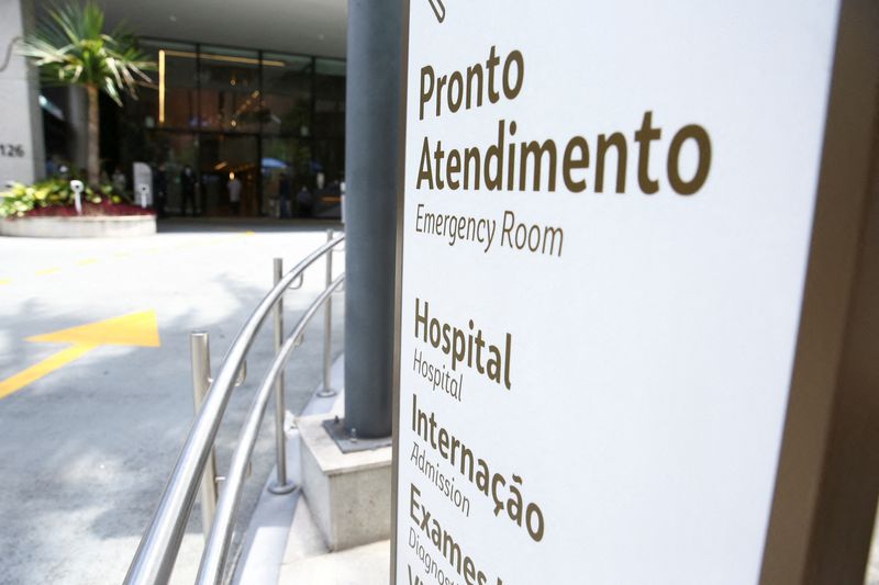 Brazil’s President Jair Bolsonaro is hospitalised, in Sao Paulo