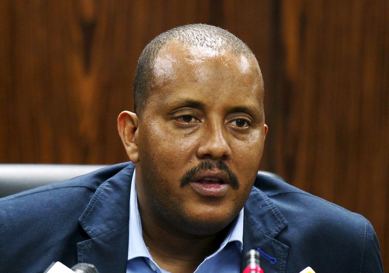 FILE PHOTO: Ethiopia’s Government Communications Affairs Office Minister, Getachew Reda