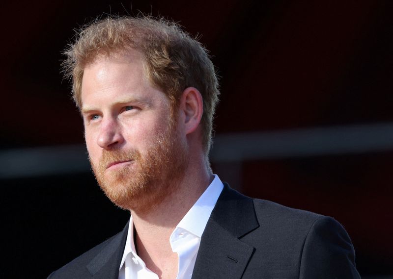 FILE PHOTO: Britain’s Prince Harry attends the 2021 Global Citizen