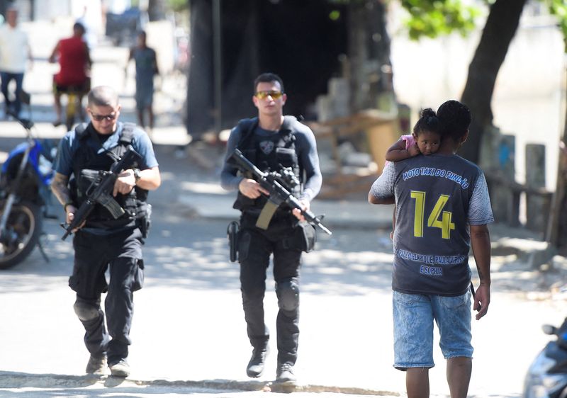 Police occupy favelas in new operation to combat crime in