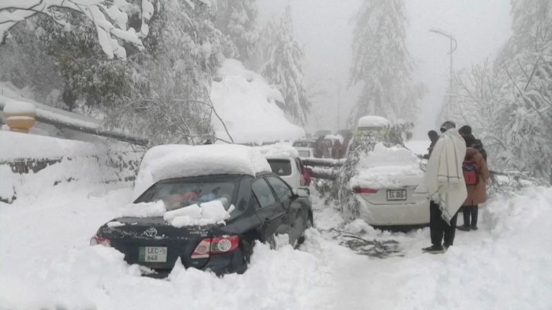 FILE PHOTO: Murree is declared calamity hit area, northeast of