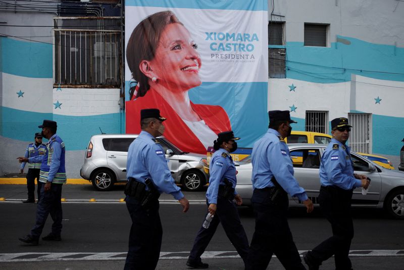 Preparations ahead of the swearing-in ceremony of Honduras’ President-elect Xiomara
