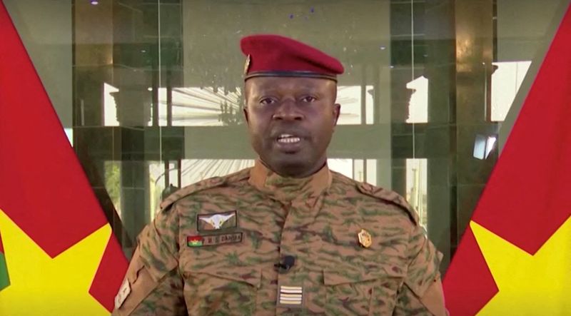 FILE PHOTO: New Military Leader Of Burkina Faso, Lieutenant Colonel