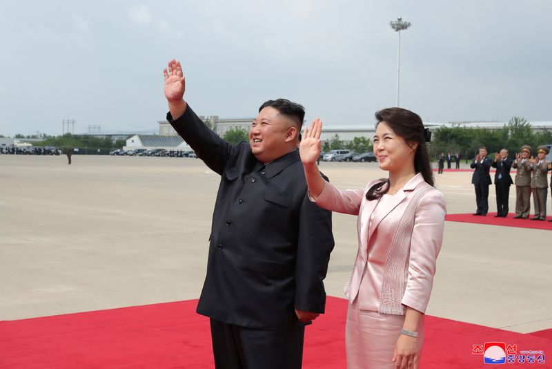 Chinese President Xi Jinping and North Korean leader Kim Jong