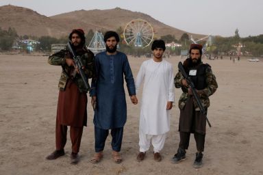FILE PHOTO: Taliban fighters no longer allowed to carry assault