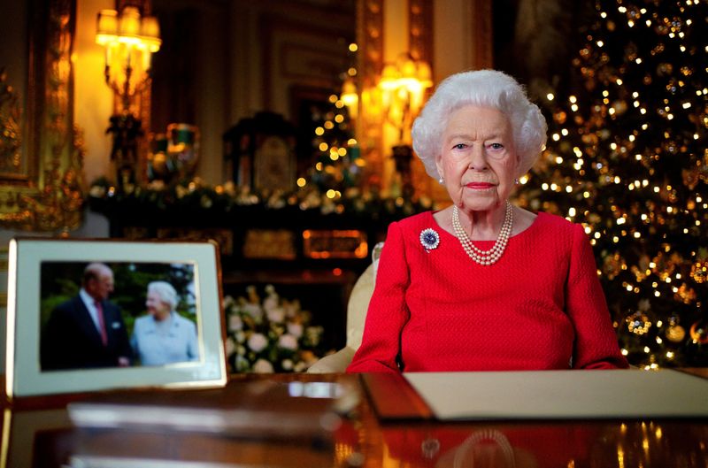 FILE PHOTO: Queen’s Christmas broadcast