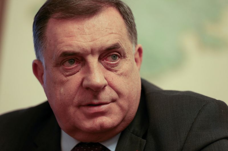FILE PHOTO: Milorad Dodik, Serb member of the Presidency of