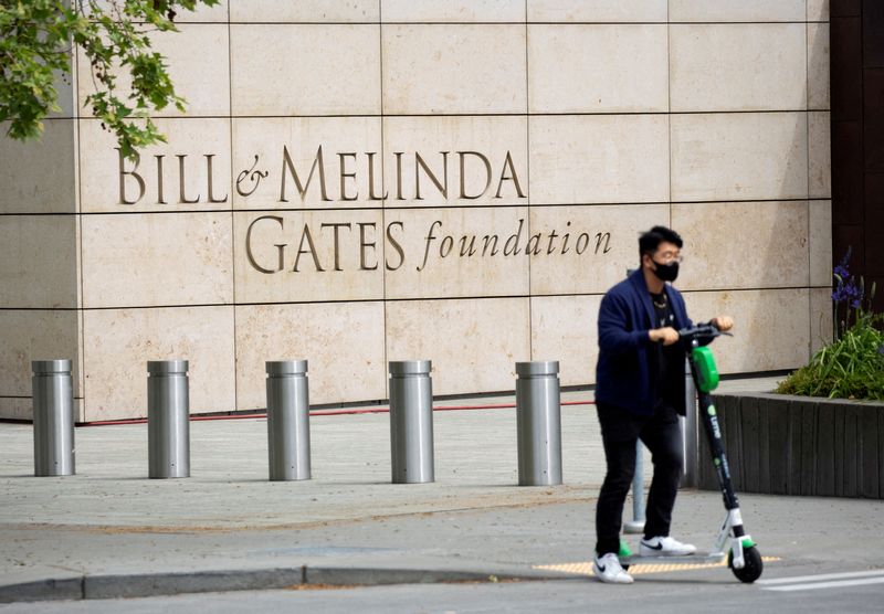 FILE PHOTO: The Bill & Melinda Gates Foundation is pictured