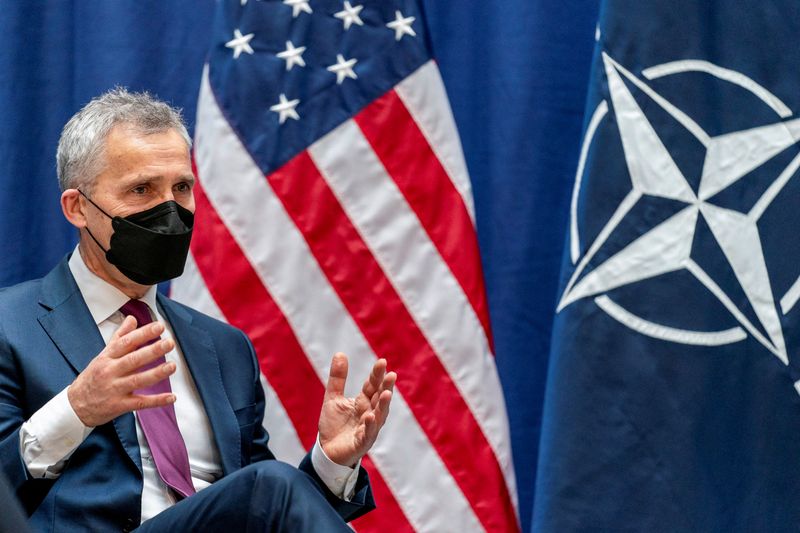 U.S. Vice President Kamala Harris meets NATO Secretary-General Jens Stoltenberg