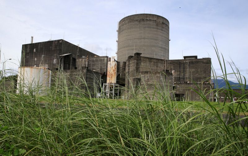 FILE PHOTO: The Bataan Nuclear Power Plant is seen during