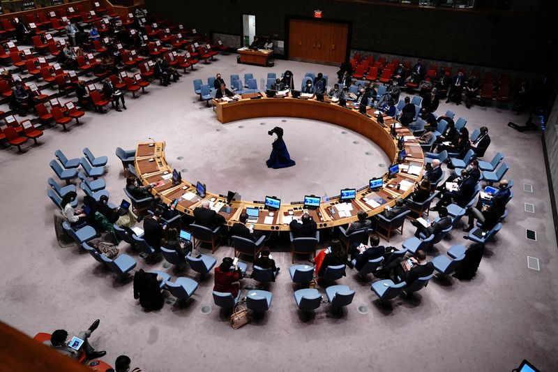 United Nations Security Council meeting after Russia’s invasion of Ukraine,