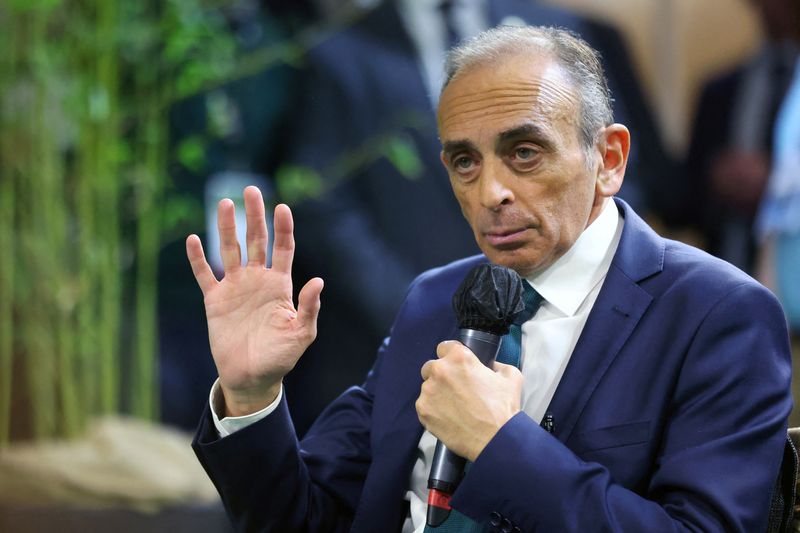 French far-right presidential candidate Zemmour at the 58th International Agriculture