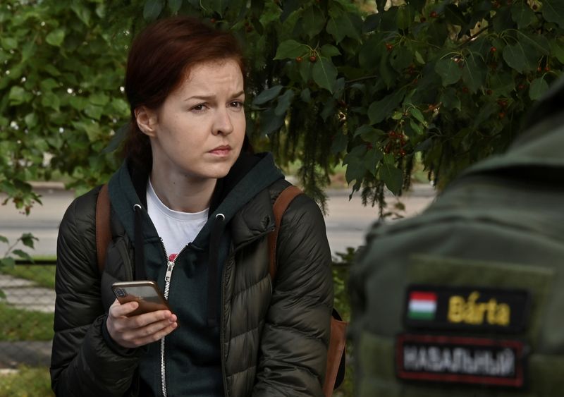 FILE PHOTO: Kira Yarmysh, spokeswoman of Russian opposition leader Alexei