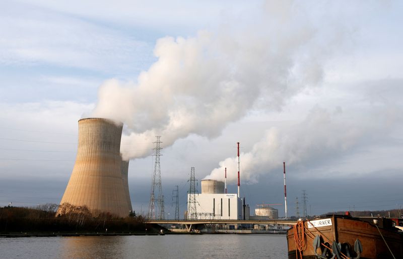 FILE PHOTO: General view of the Tihange nuclear plant in