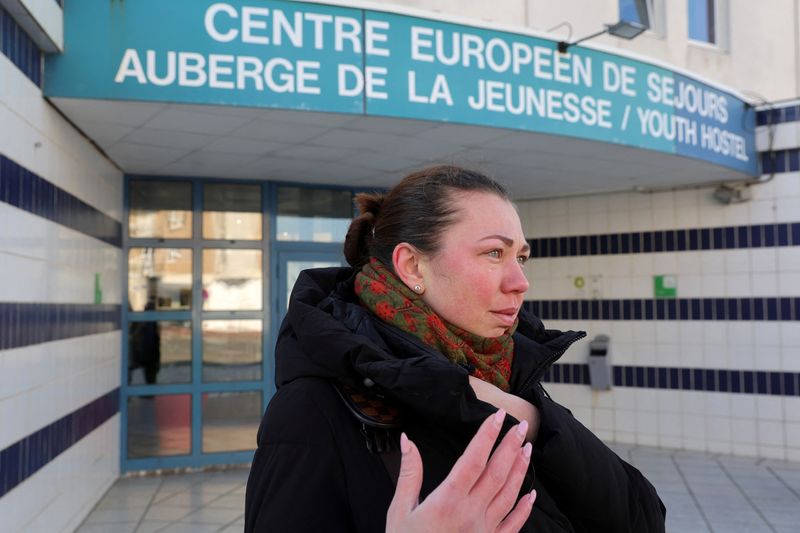 Fleeing war, Ukrainian refugees find shelter in Calais amid struggle