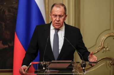 Russia’s Foreign Minister Lavrov and Kyrgyzstan’s Foreign Minister Kazakbayev meet