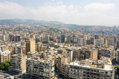 FILE PHOTO: A view shows residential buildings in Beirut