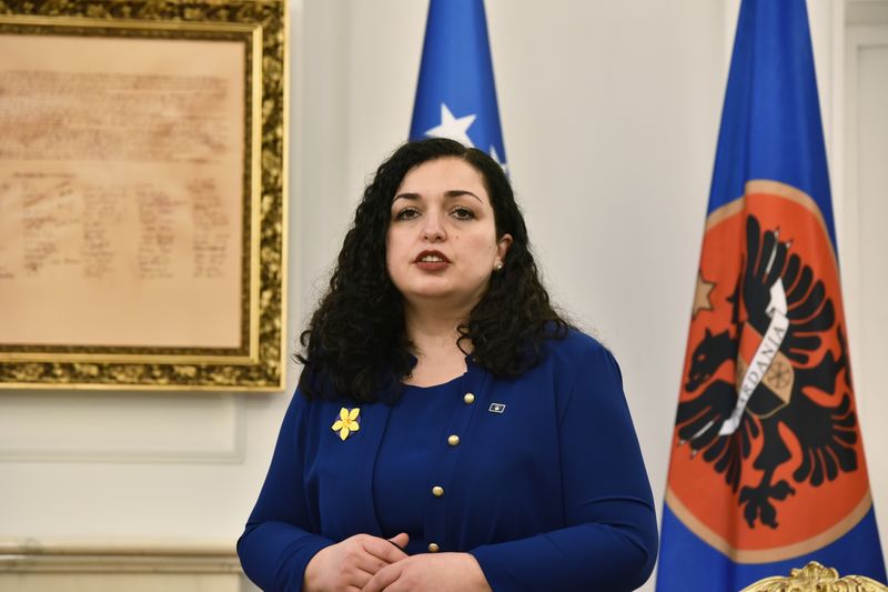 Vjosa Osmani Kosovos new elected President