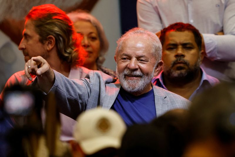 FILE PHOTO: Brazil’s former President Luiz Inacio Lula da Silva