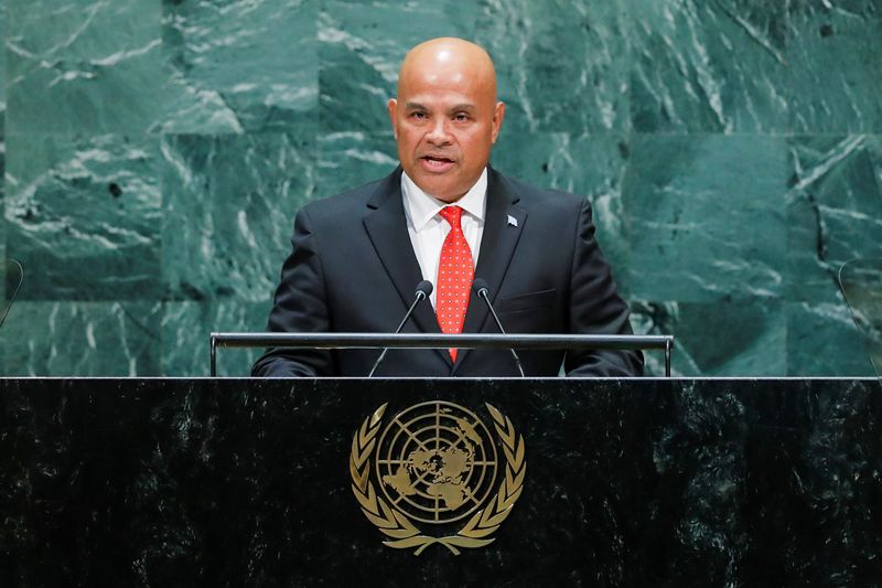 Federated States of Micronesia President Panuelo addresses the 74th session