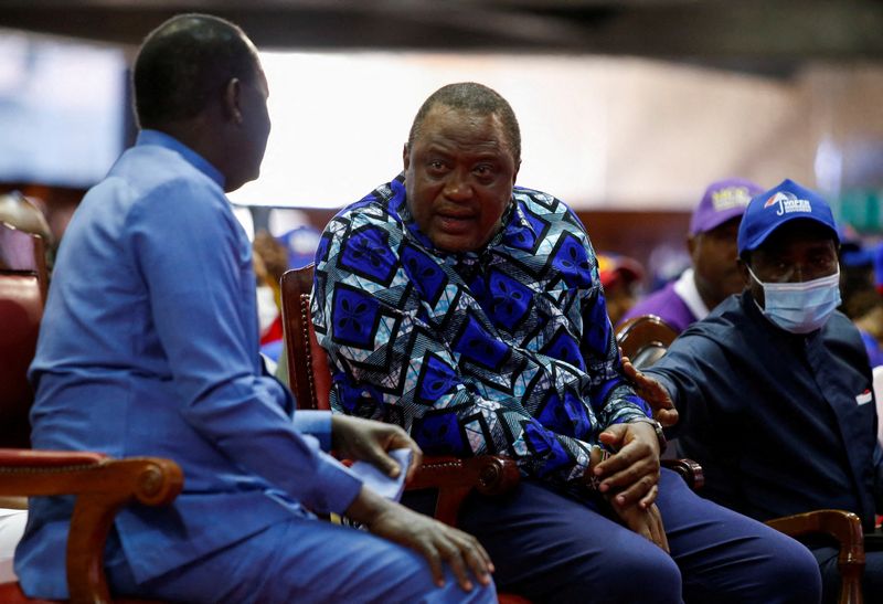 FILE PHOTO: Kenya’s opposition leader Raila Odinga endorsed as the
