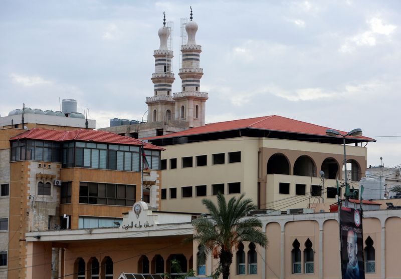 The Embassy of Kuwait is pictured in Beirut