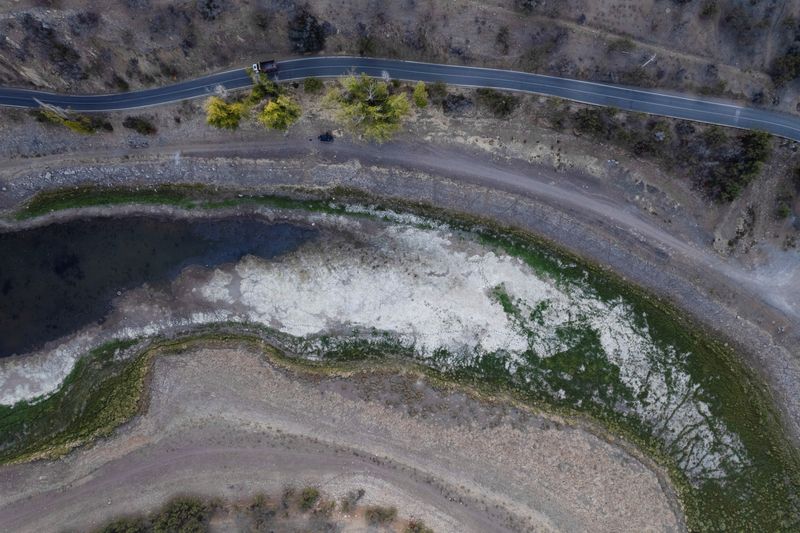 Rungue reservoir during a drought